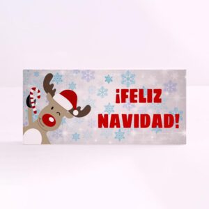 Forex Rectangular Navidad Reno Copos
