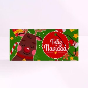 Forex Rectangular Navidad Reno Verde