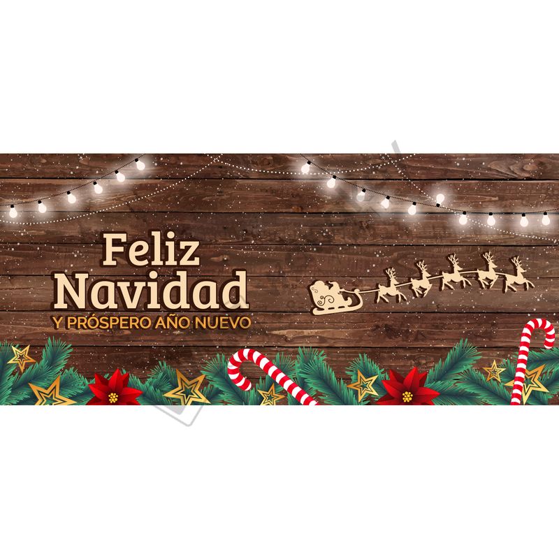 FOREX RECTANGULAR navidad renos marca de agua