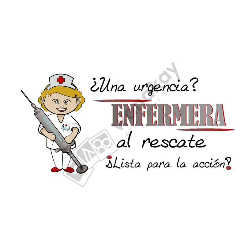 FOREX RECTANGULAR profesion enfermera marca de agua