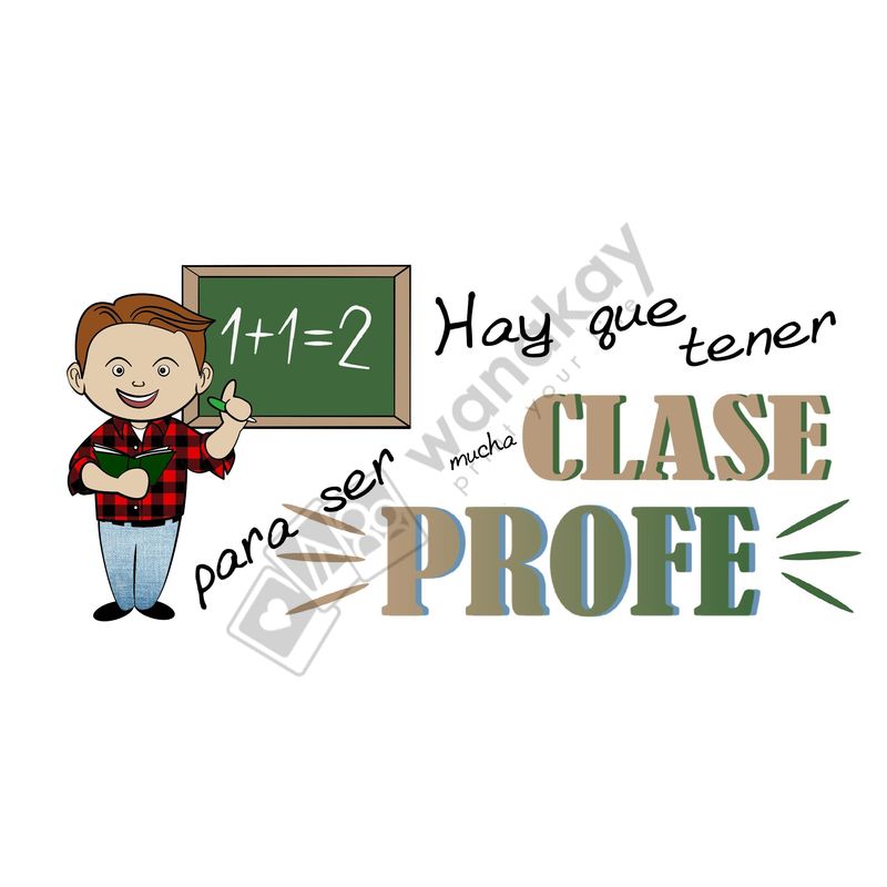 FOREX RECTANGULAR profesion profesor marca de agua