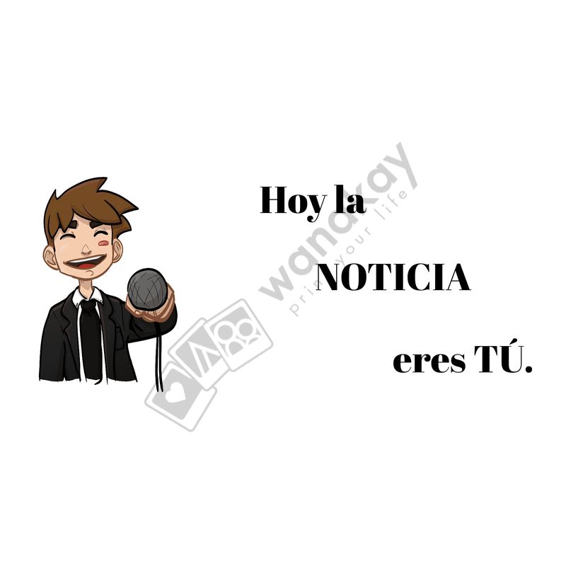 FOREX RECTANGULAR profesion reportero periodista marca de agua