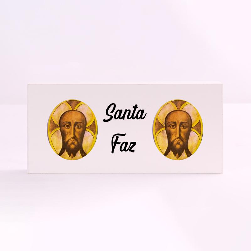 FOREX RECTANGULAR santa faz fondo blanco