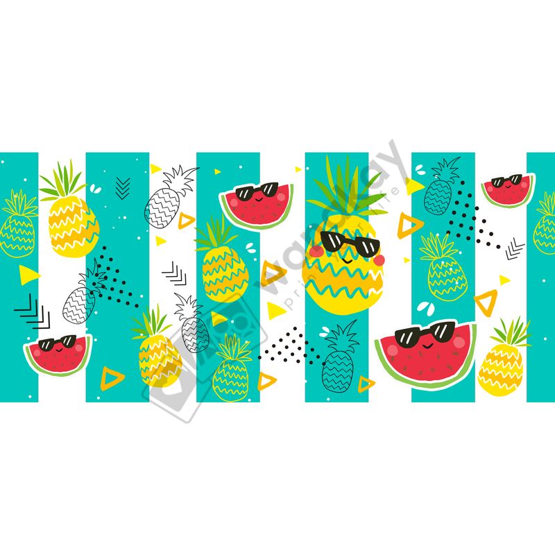 FOREX RECTANGULAR verano piña sandia marca de agua