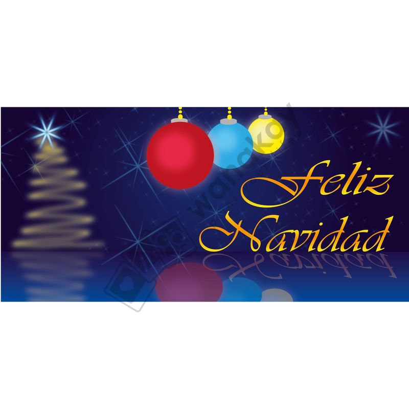 FOAM RECTANGULAR navidad feliz navidad (1) Marca de agua