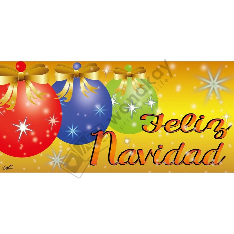FOAM RECTANGULAR navidad feliz navidad (2) Marca de agua
