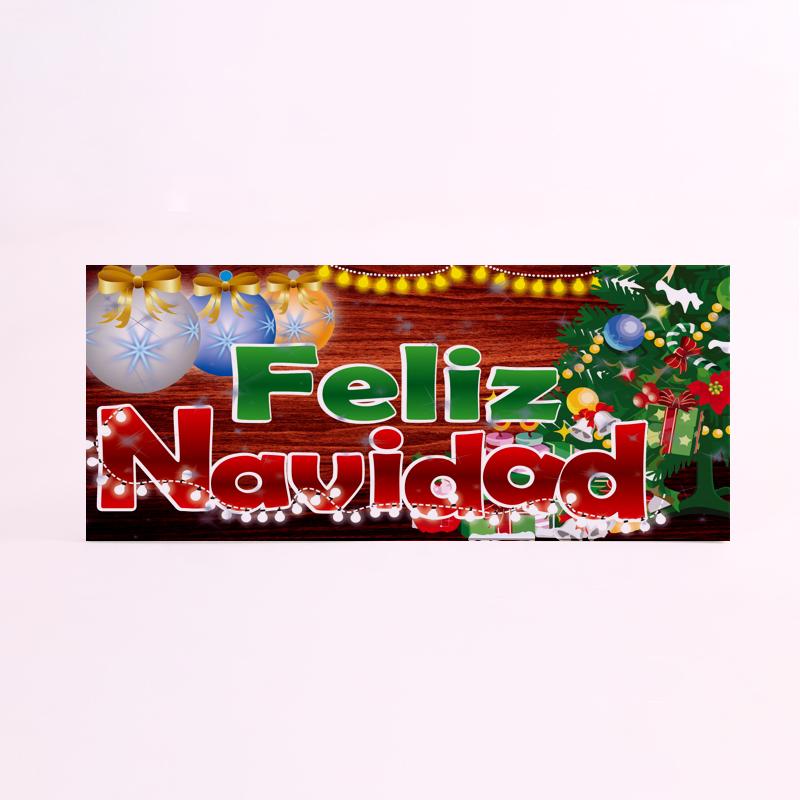 FOAM RECTANGULAR navidad feliz navidad (7)