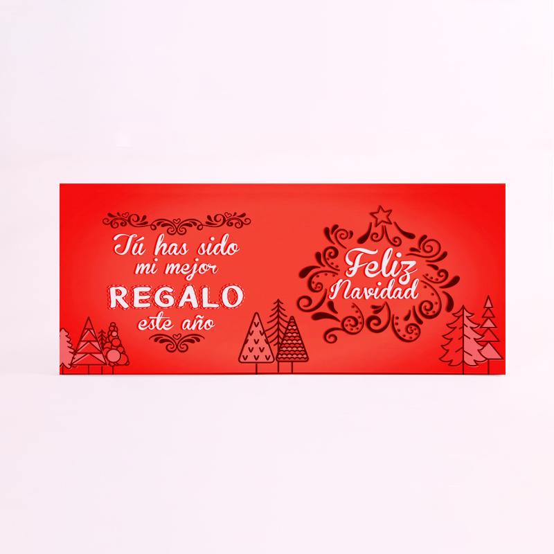 FOAM RECTANGULAR navidad mi mejor regalo