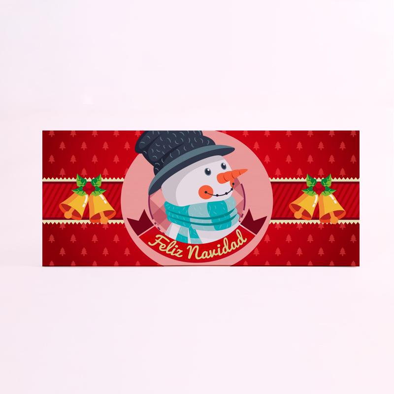 FOAM RECTANGULAR navidad muñeco