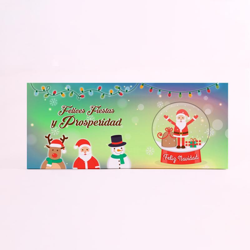 FOAM RECTANGULAR navidad prosperidad