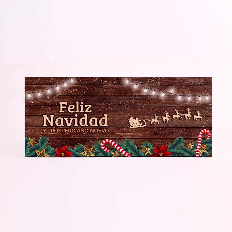 FOAM RECTANGULAR navidad renos