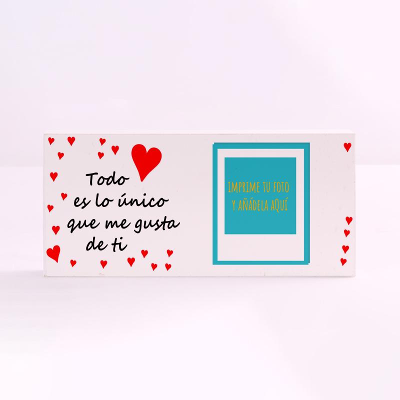 FOREX RECTANGULAR amor me gusta todo de ti 10x25
