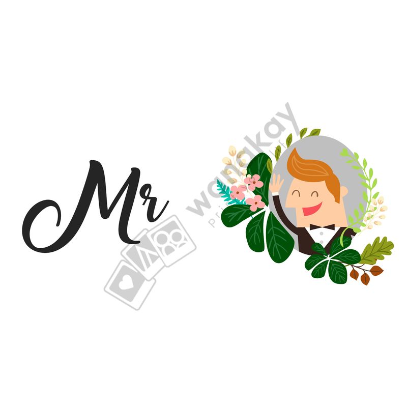 FOREX RECTANGULAR amor pack mr y mrs (2) marca de agua