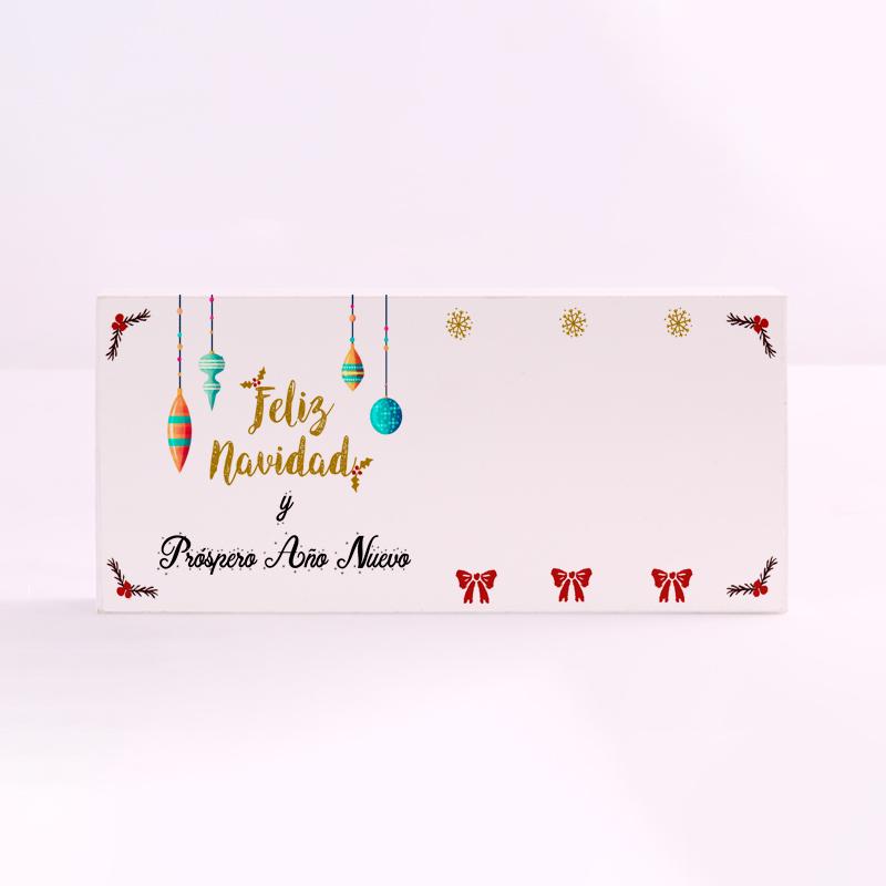 FOREX RECTANGULAR navidad 10x20Blanco