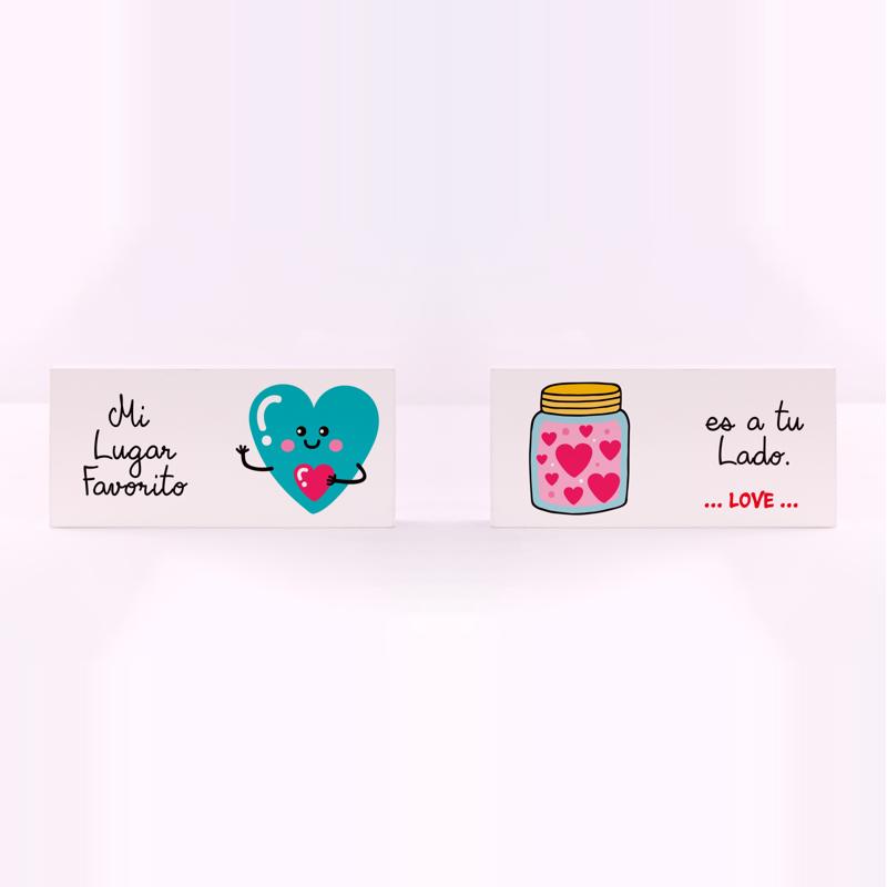 Pack Forex rectangular amor pack lugar favorito a tu lado