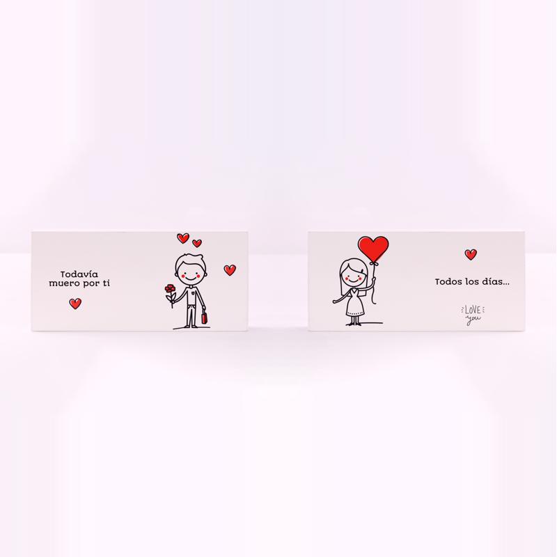 Pack Forex rectangular amor pack todavia muero por ti todos los dias