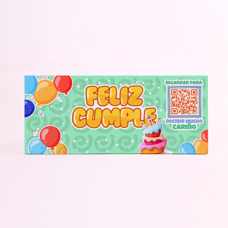 FOAM RECTANGULAR cumple feliz cumple