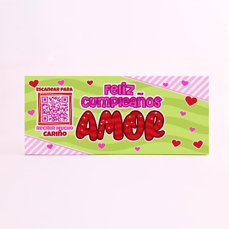 FOAM RECTANGULAR cumple feliz cumpleaños amor