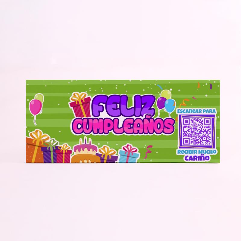 FOAM RECTANGULAR cumple feliz cumpleaños