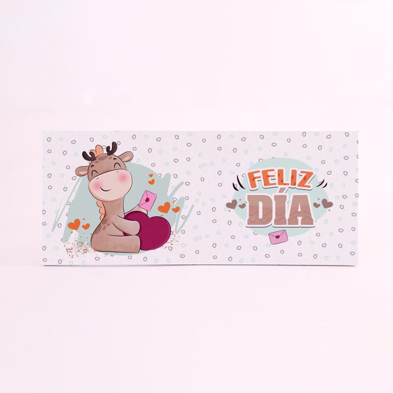 FOAM RECTANGULAR feliz dia jirafa