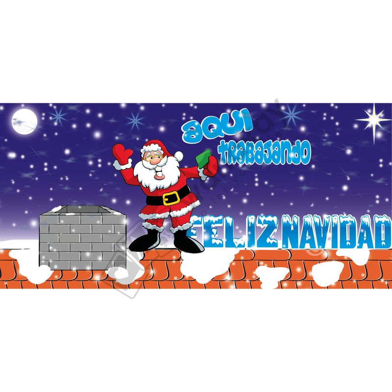 FOAM RECTANGULAR navidad feliz navidad (10) Marca de agua
