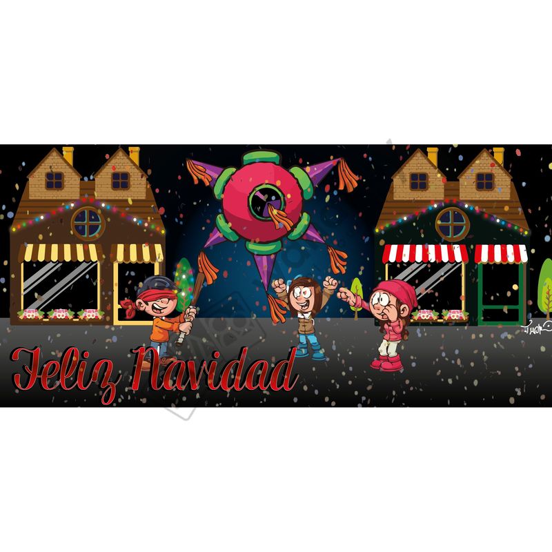 FOAM RECTANGULAR navidad feliz navidad (8) Marca de agua