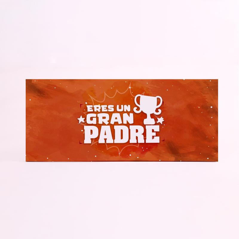 FOAM RECTANGULAR papa eres un gran padre
