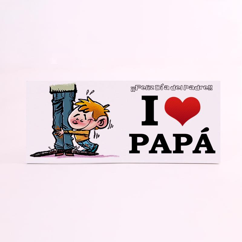 FOAM RECTANGULAR papa i love papa