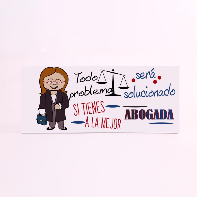 FOAM RECTANGULAR profesion abogada