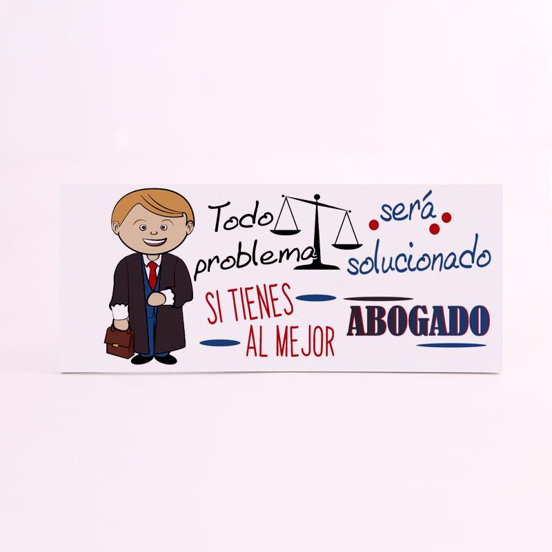 FOAM RECTANGULAR profesion abogado