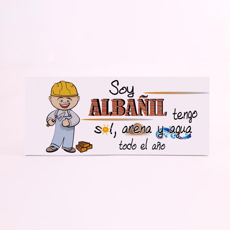 FOAM RECTANGULAR profesion albañil