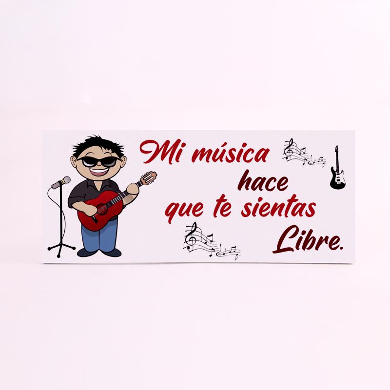 FOAM RECTANGULAR profesion cantante chico