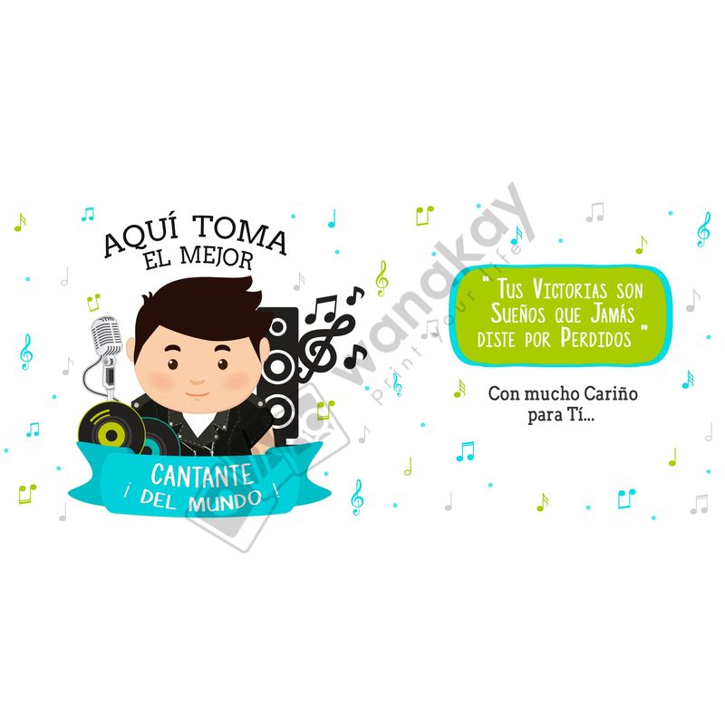 FOAM RECTANGULAR profesion cantante mejor (1) Marca de agua