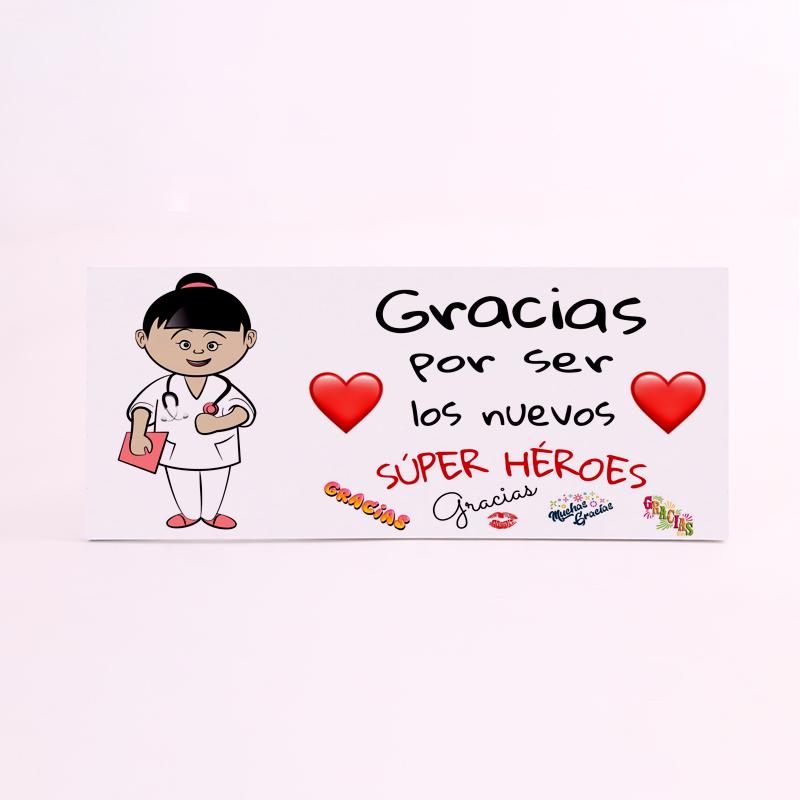 FOAM RECTANGULAR profesion doctora gracias