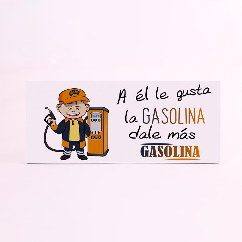 FOAM RECTANGULAR profesion gasolinero