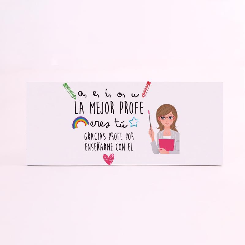 FOAM RECTANGULAR profesion profesora