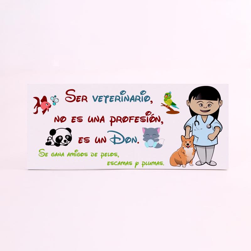 FOAM RECTANGULAR profesion veterinaria