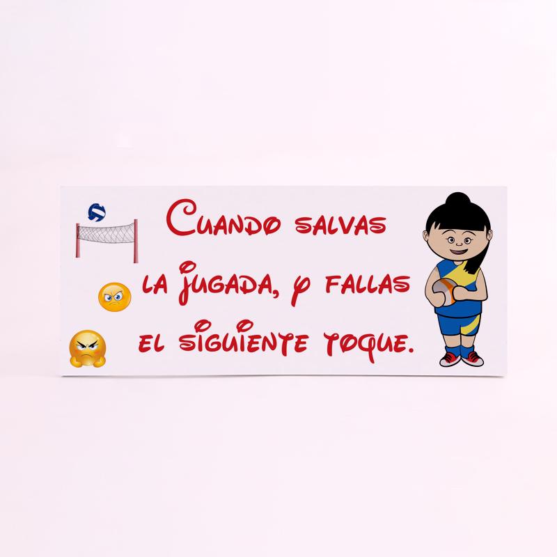 FOAM RECTANGULAR profesion voley chica