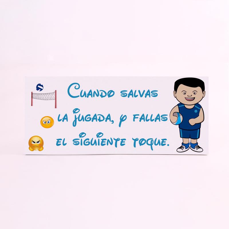 FOAM RECTANGULAR profesion voley chico