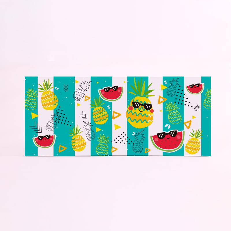 FOAM RECTANGULAR verano piña sandia