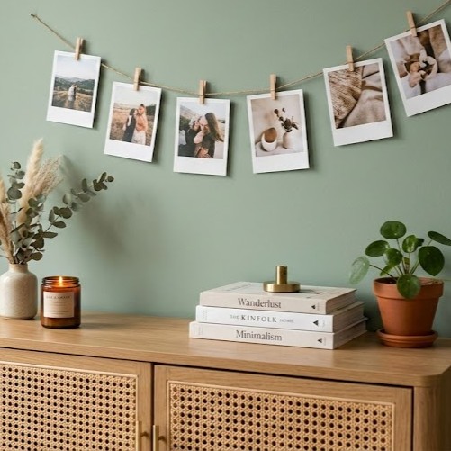 Fotografía PolaPhoto personalizada estilo Polaroid con acabado vintage, colores vivos y papel fotográfico premium
